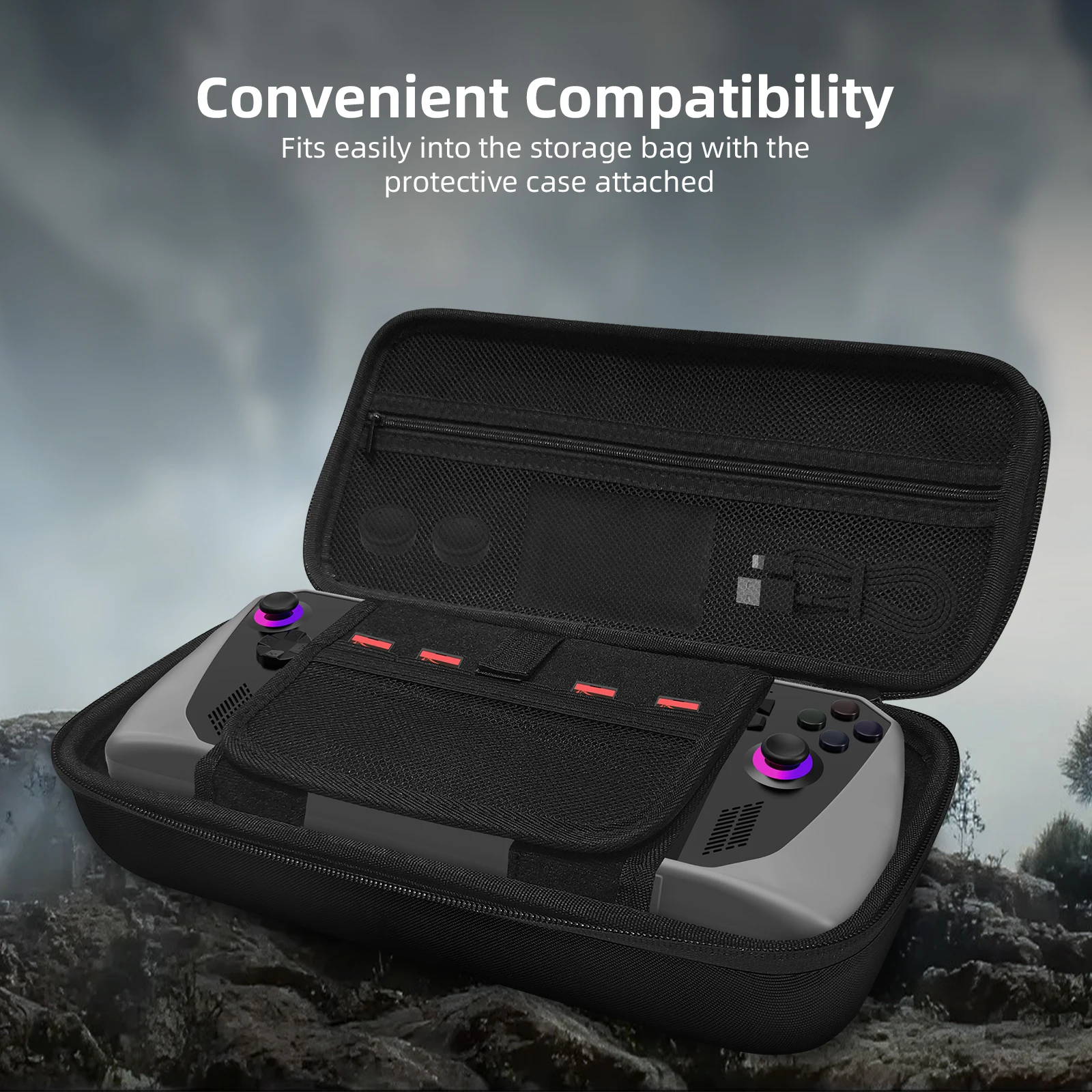 Gaming Console Asus Rog - Custodia Portatile in EVA Antiurto per