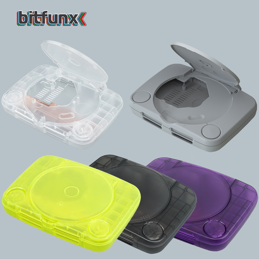 Gaming Console All In One - Bitfunx Custodia di ricambio trasparente per