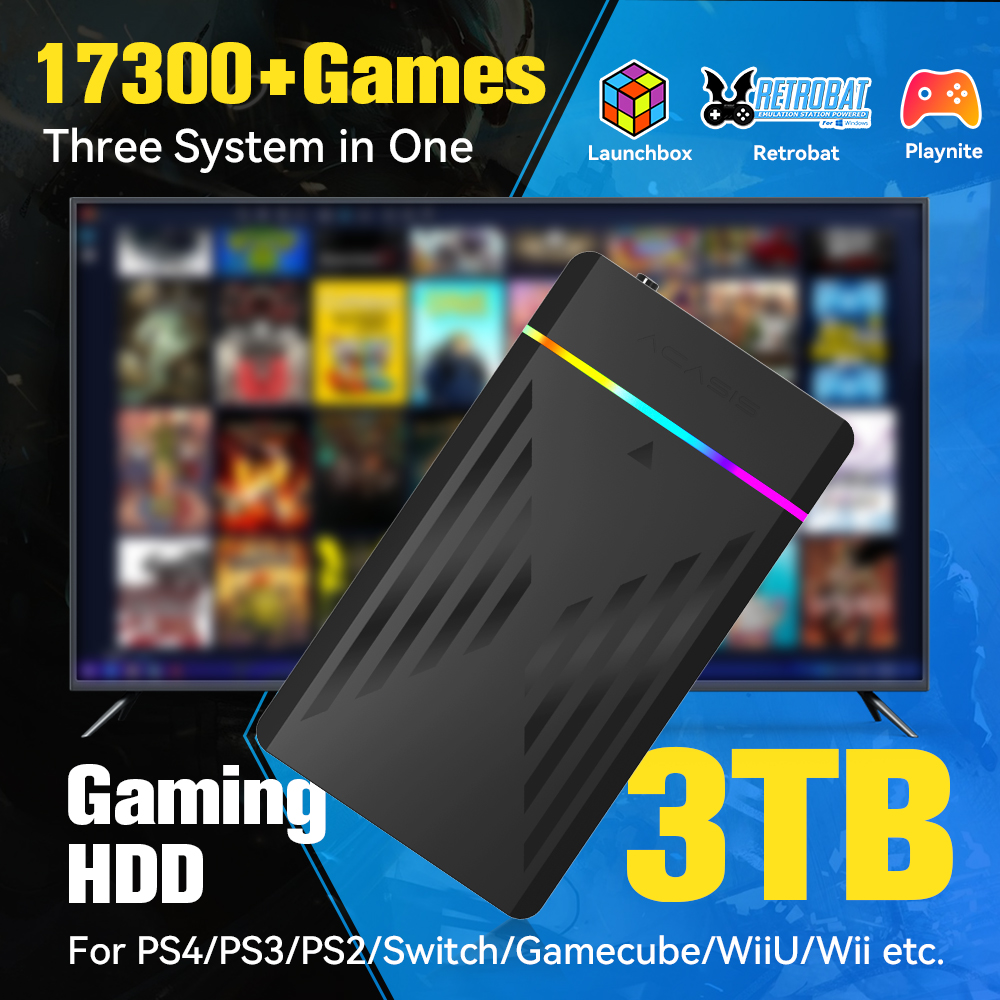 Gaming Console Stick - HDD da gioco portatile da 3