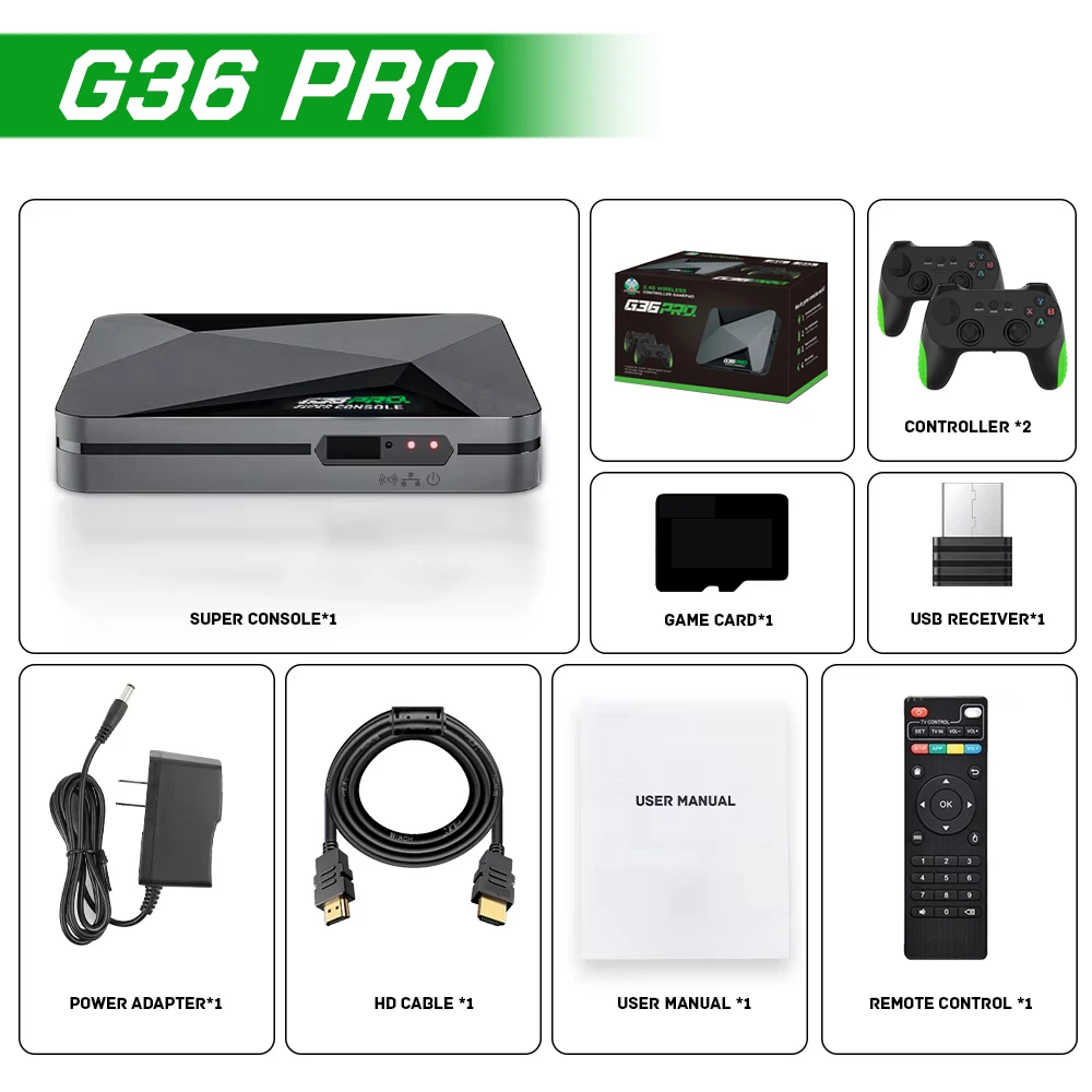 Super Console G36 Pro Console  - Gaming Console Stick recensione e prezzo