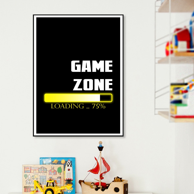 Citazioni di gioco Pittura art - Gaming Console Quotes recensione e prezzo