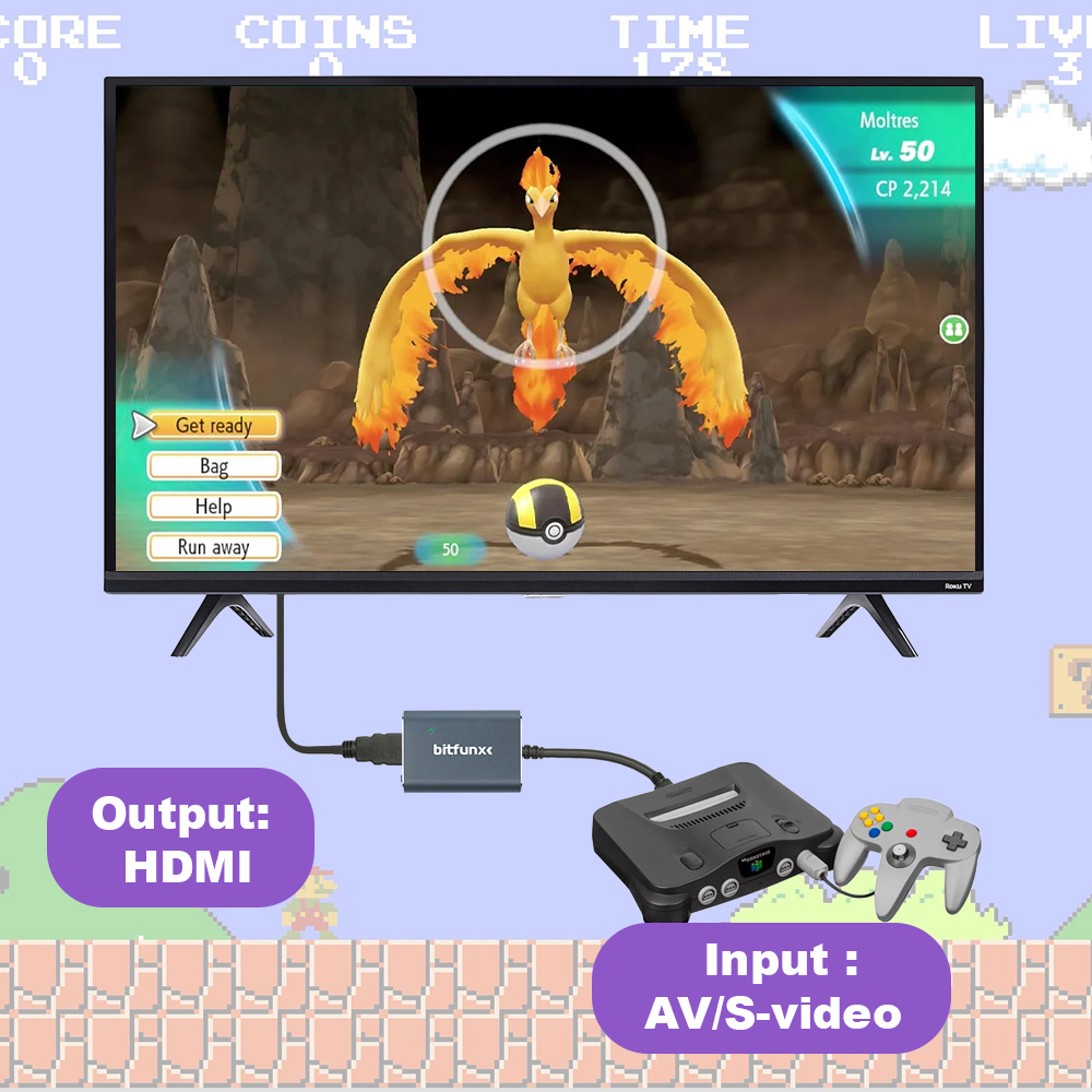 Bitfunx 720P Adattatore Svideo - Gaming Console All In One recensione e prezzo