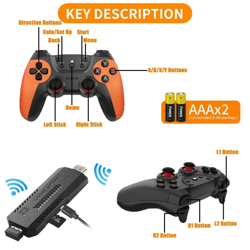 X2 Ultra Pro Retro Game Stick  - Gaming Console Stick recensione e prezzo