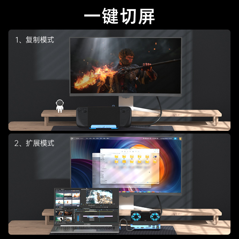 USB-C Doppia ventola Gaming Do - Gaming Console Type recensione e prezzo