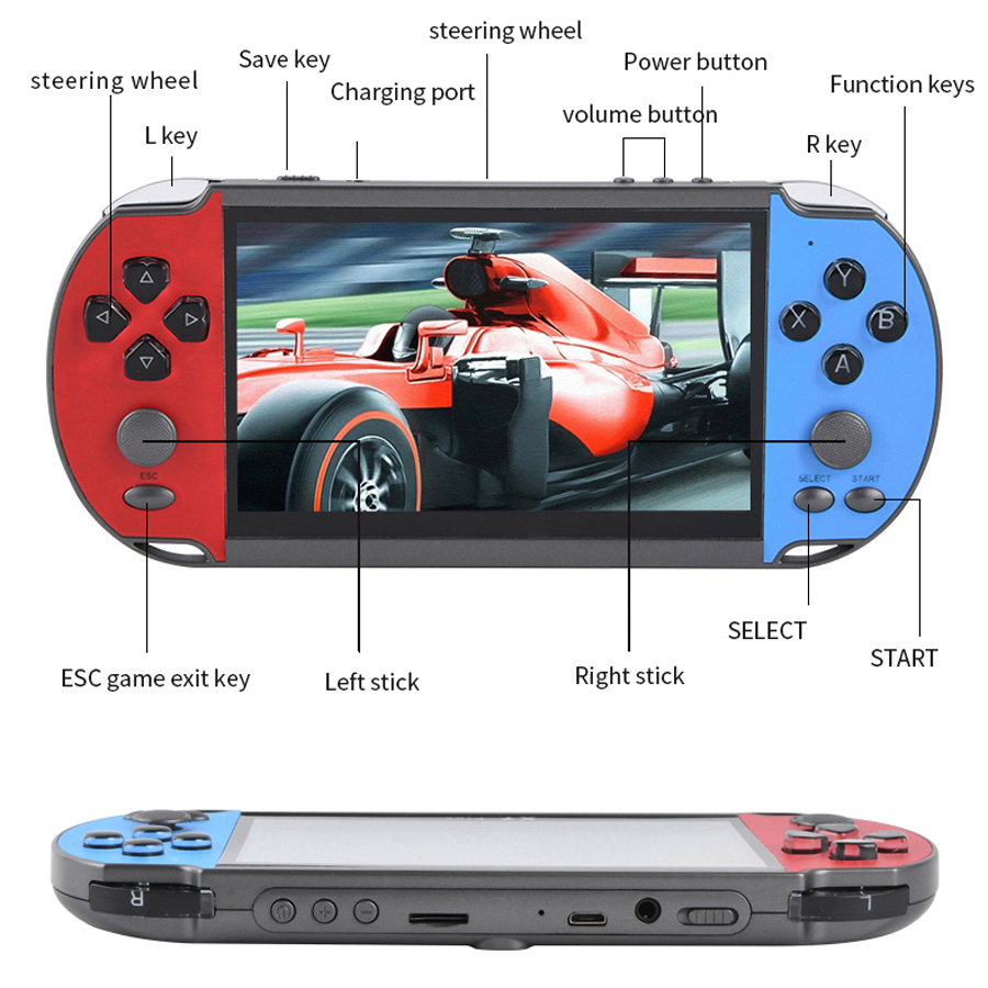 Videogioco portatile portatile - Gaming Console 5 Year Old recensione e prezzo