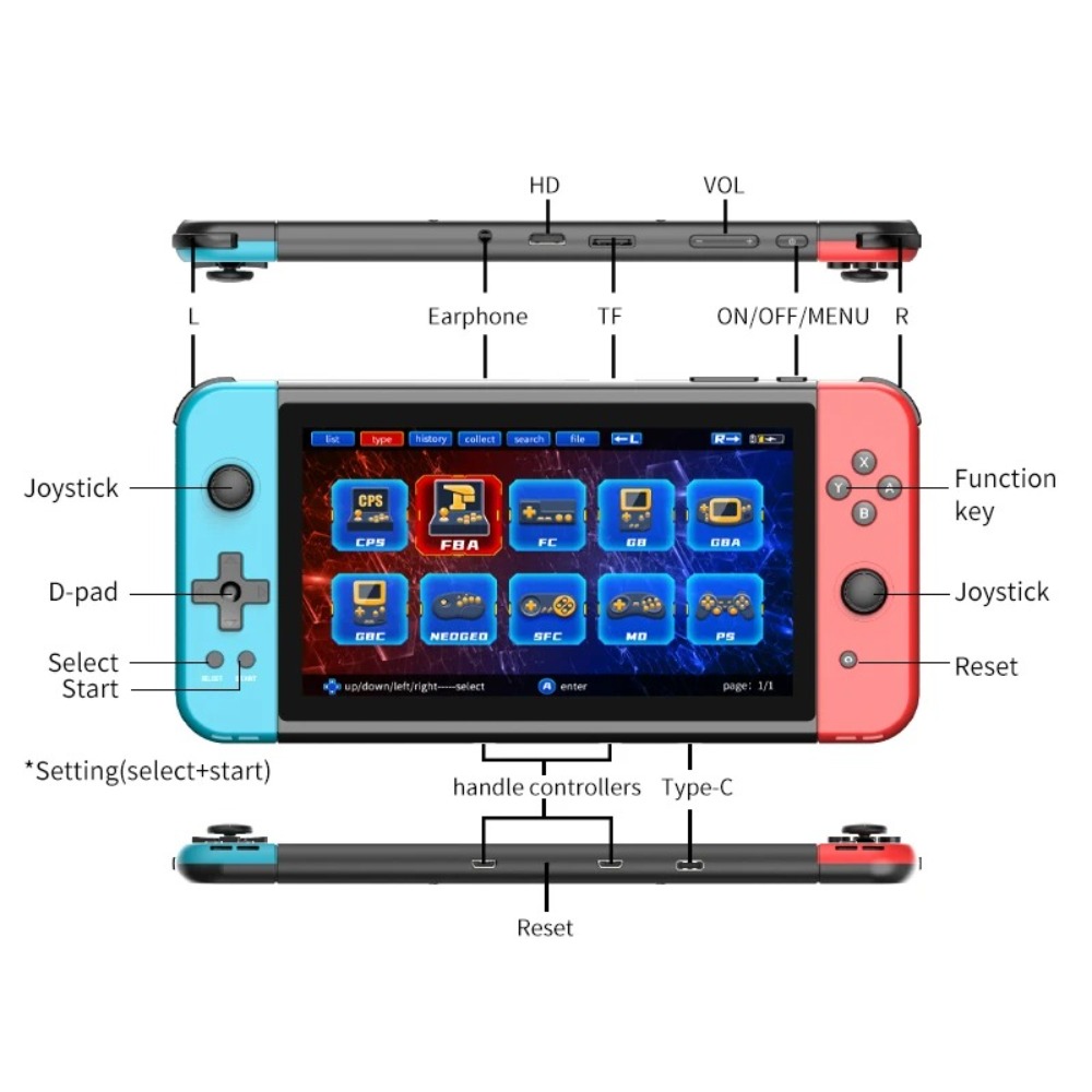 Console di Gioco Portatile Pow - Gaming Console All In One recensione e prezzo