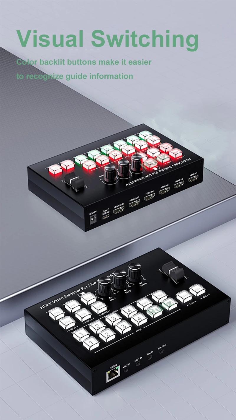 Switcher multicamera video HDM - Gaming Console All In One recensione e prezzo
