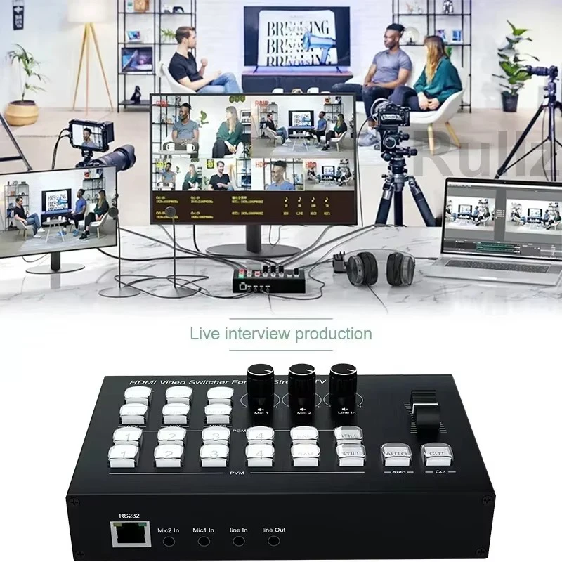 Switcher multicamera video HDM - Gaming Console All In One recensione e prezzo